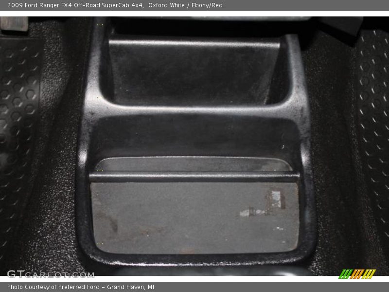 Oxford White / Ebony/Red 2009 Ford Ranger FX4 Off-Road SuperCab 4x4