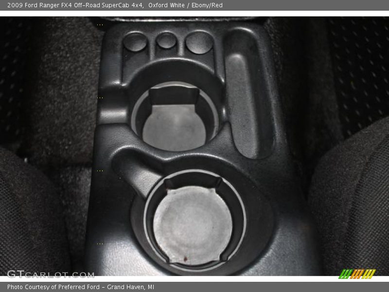 Oxford White / Ebony/Red 2009 Ford Ranger FX4 Off-Road SuperCab 4x4