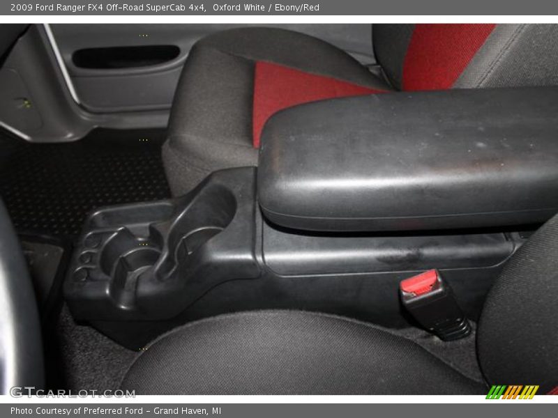 Oxford White / Ebony/Red 2009 Ford Ranger FX4 Off-Road SuperCab 4x4
