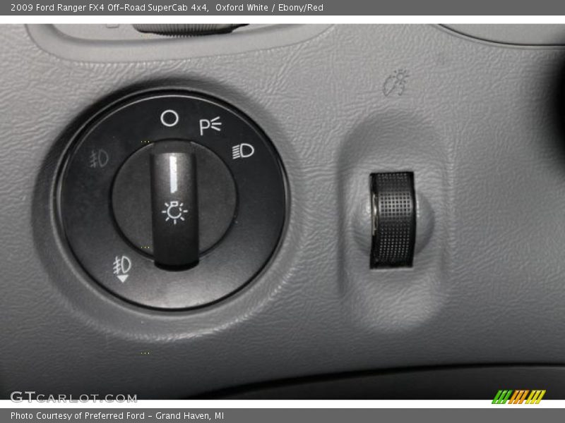 Oxford White / Ebony/Red 2009 Ford Ranger FX4 Off-Road SuperCab 4x4