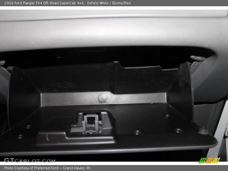 Oxford White / Ebony/Red 2009 Ford Ranger FX4 Off-Road SuperCab 4x4