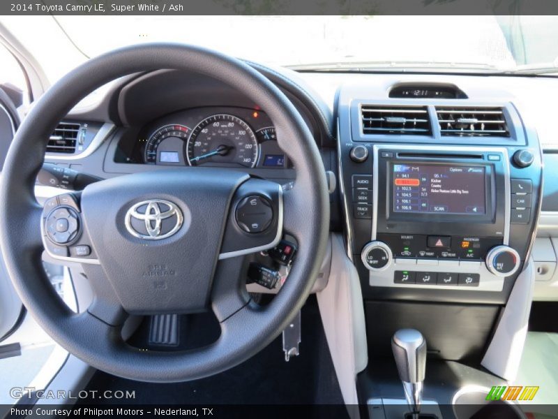 Super White / Ash 2014 Toyota Camry LE