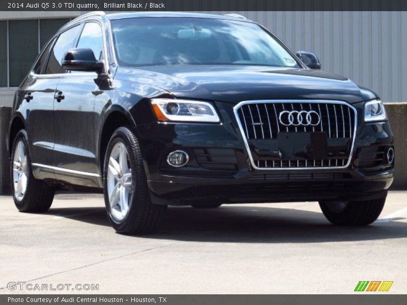 Brilliant Black / Black 2014 Audi Q5 3.0 TDI quattro