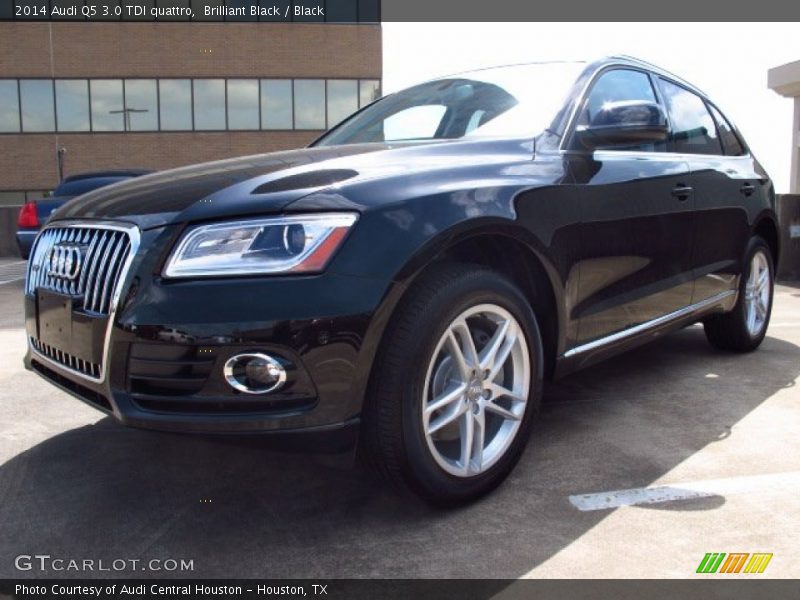 Brilliant Black / Black 2014 Audi Q5 3.0 TDI quattro