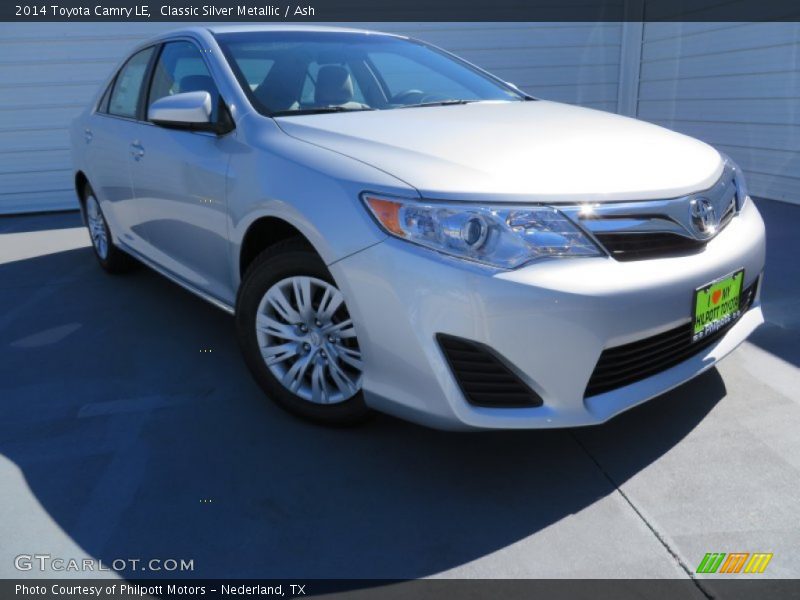Classic Silver Metallic / Ash 2014 Toyota Camry LE
