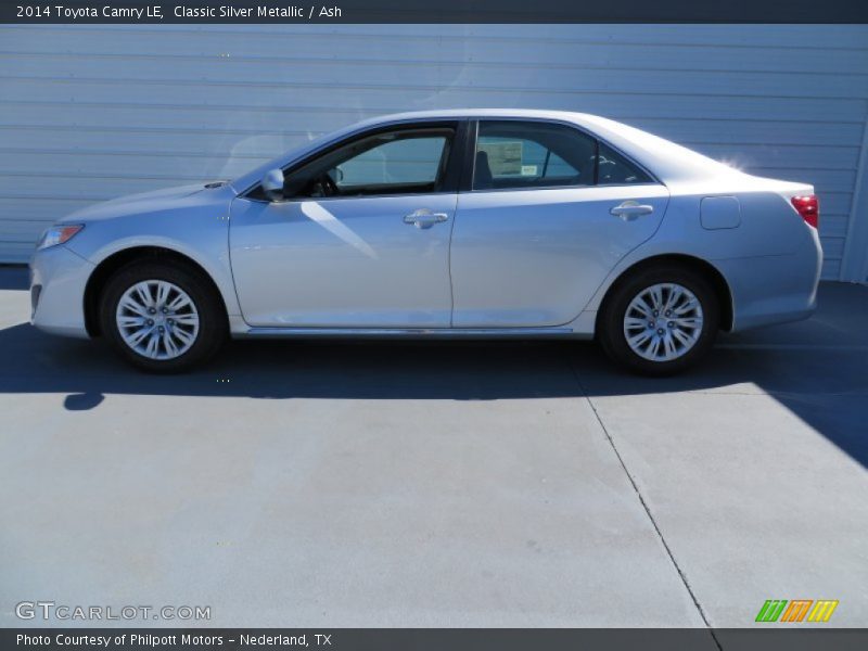 Classic Silver Metallic / Ash 2014 Toyota Camry LE