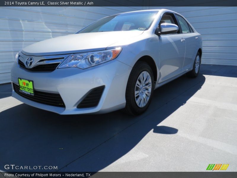 Classic Silver Metallic / Ash 2014 Toyota Camry LE