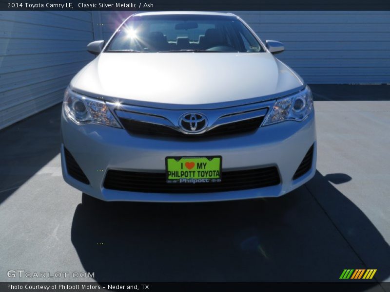 Classic Silver Metallic / Ash 2014 Toyota Camry LE