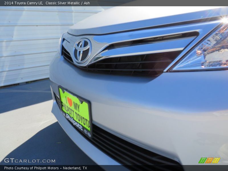 Classic Silver Metallic / Ash 2014 Toyota Camry LE