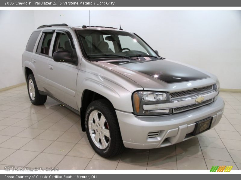 Silverstone Metallic / Light Gray 2005 Chevrolet TrailBlazer LS