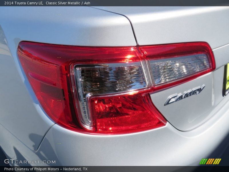 Classic Silver Metallic / Ash 2014 Toyota Camry LE