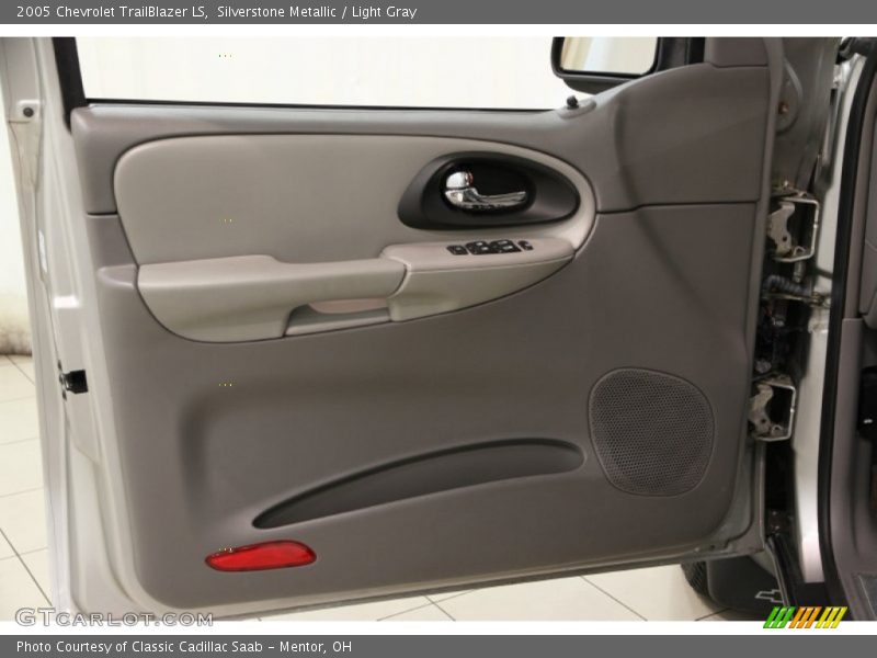 Silverstone Metallic / Light Gray 2005 Chevrolet TrailBlazer LS