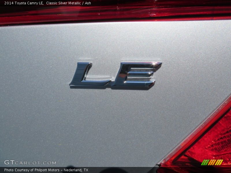 Classic Silver Metallic / Ash 2014 Toyota Camry LE