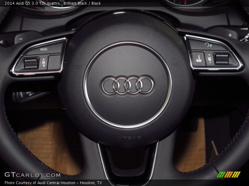 Brilliant Black / Black 2014 Audi Q5 3.0 TDI quattro