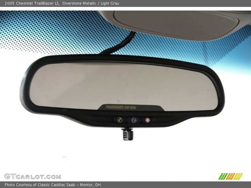 Silverstone Metallic / Light Gray 2005 Chevrolet TrailBlazer LS