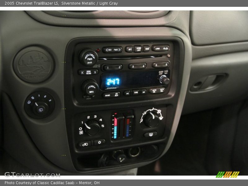 Silverstone Metallic / Light Gray 2005 Chevrolet TrailBlazer LS