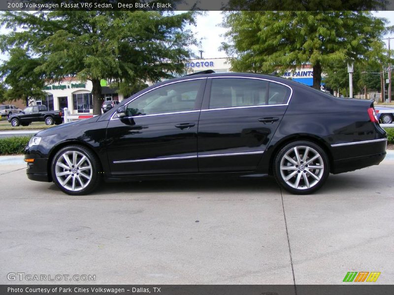 Deep Black / Black 2008 Volkswagen Passat VR6 Sedan