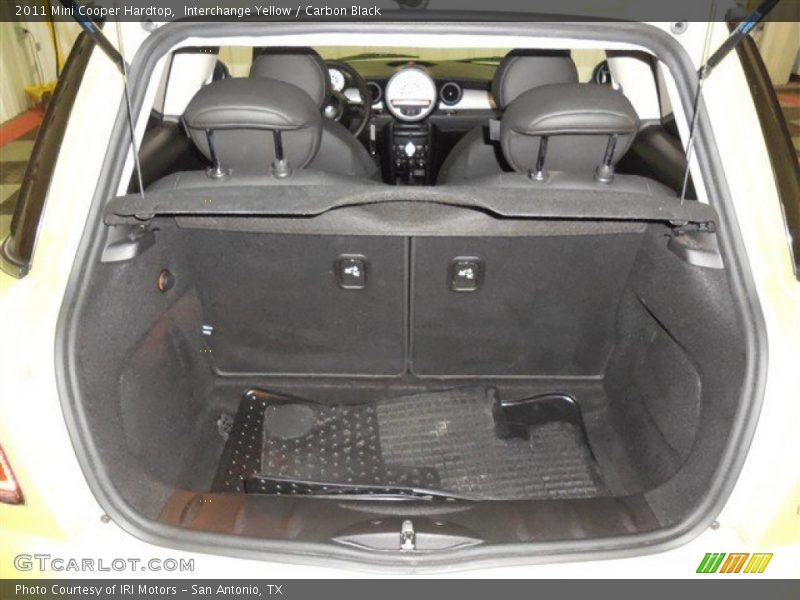 Interchange Yellow / Carbon Black 2011 Mini Cooper Hardtop