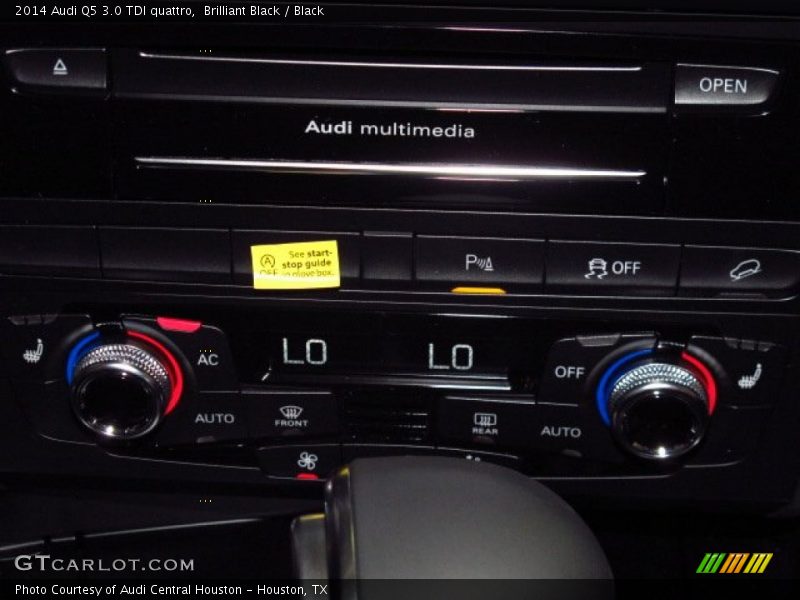 Brilliant Black / Black 2014 Audi Q5 3.0 TDI quattro