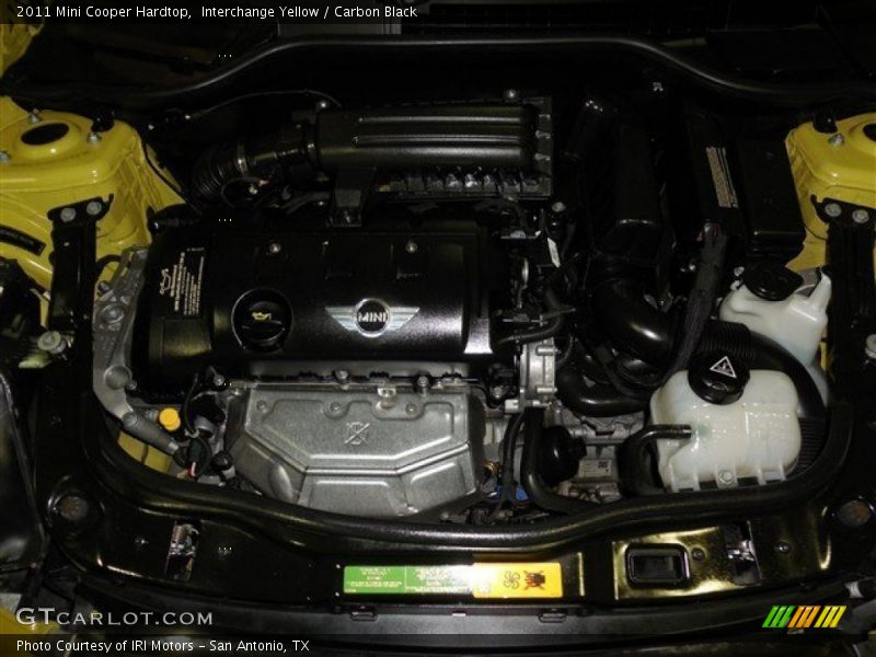 Interchange Yellow / Carbon Black 2011 Mini Cooper Hardtop