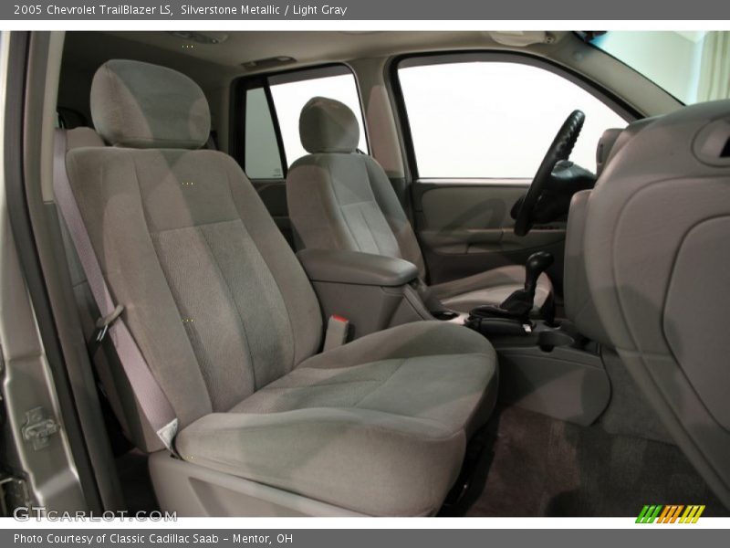 Silverstone Metallic / Light Gray 2005 Chevrolet TrailBlazer LS