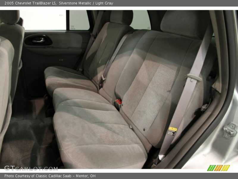 Silverstone Metallic / Light Gray 2005 Chevrolet TrailBlazer LS