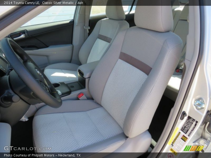 Classic Silver Metallic / Ash 2014 Toyota Camry LE