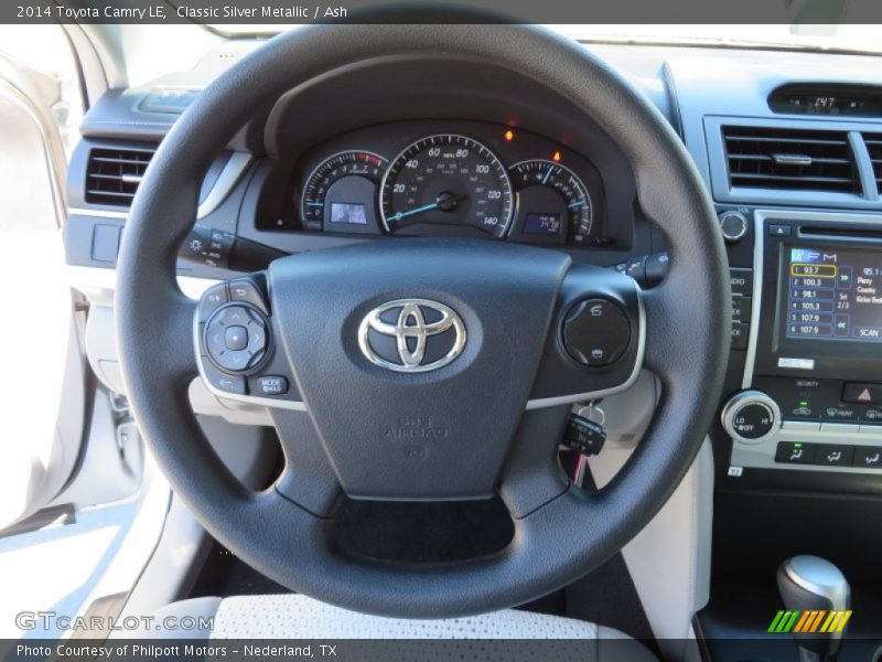 Classic Silver Metallic / Ash 2014 Toyota Camry LE