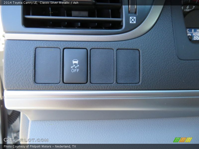 Classic Silver Metallic / Ash 2014 Toyota Camry LE