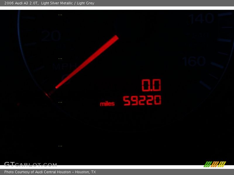 Light Silver Metallic / Light Grey 2006 Audi A3 2.0T
