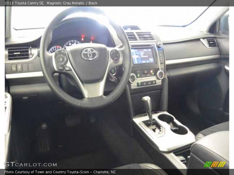 Magnetic Gray Metallic / Black 2013 Toyota Camry SE