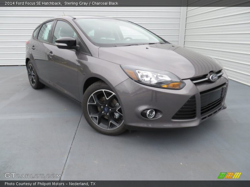Sterling Gray / Charcoal Black 2014 Ford Focus SE Hatchback