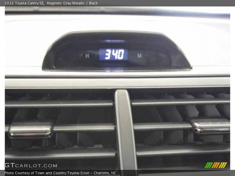 Magnetic Gray Metallic / Black 2013 Toyota Camry SE