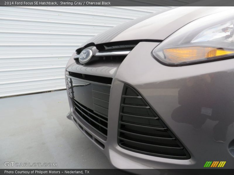 Sterling Gray / Charcoal Black 2014 Ford Focus SE Hatchback