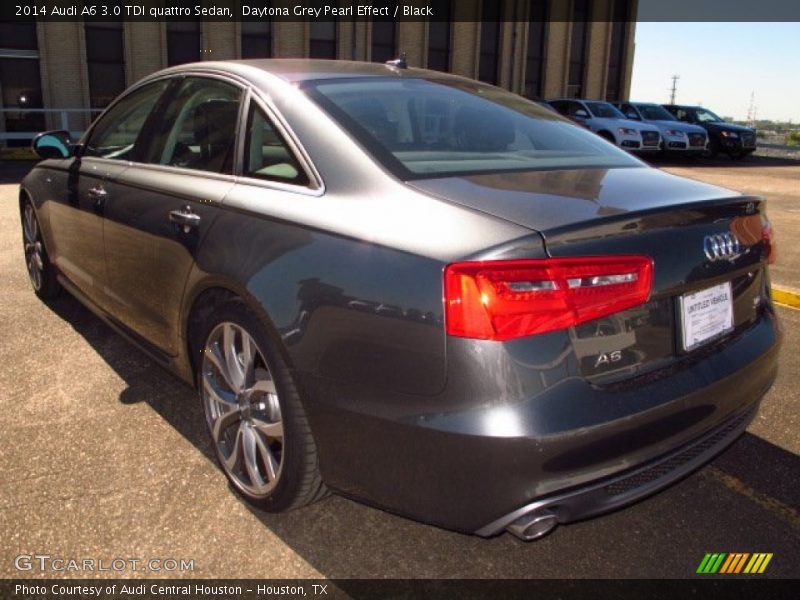 Daytona Grey Pearl Effect / Black 2014 Audi A6 3.0 TDI quattro Sedan