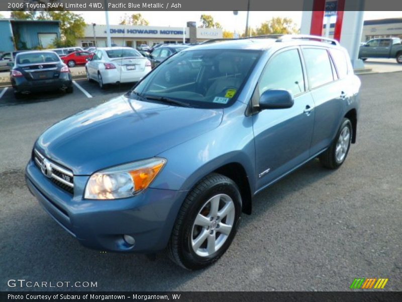 Pacific Blue Metallic / Ash 2006 Toyota RAV4 Limited 4WD