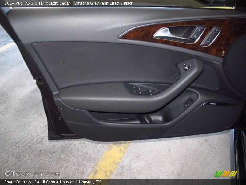 Daytona Grey Pearl Effect / Black 2014 Audi A6 3.0 TDI quattro Sedan