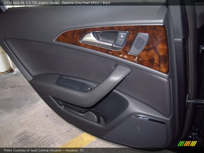 Daytona Grey Pearl Effect / Black 2014 Audi A6 3.0 TDI quattro Sedan