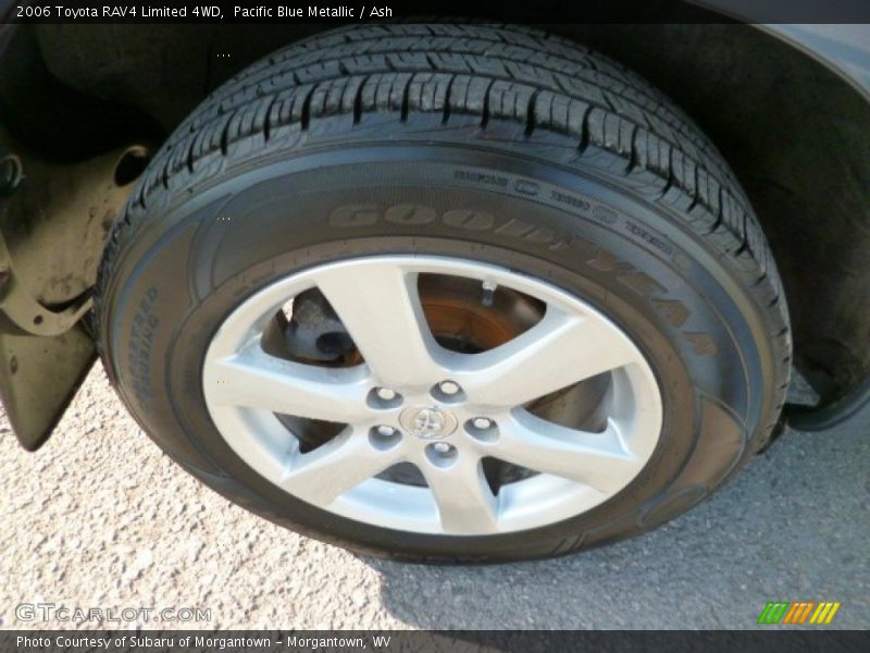 Pacific Blue Metallic / Ash 2006 Toyota RAV4 Limited 4WD