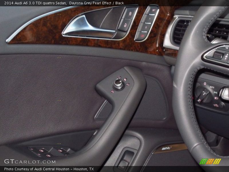 Daytona Grey Pearl Effect / Black 2014 Audi A6 3.0 TDI quattro Sedan