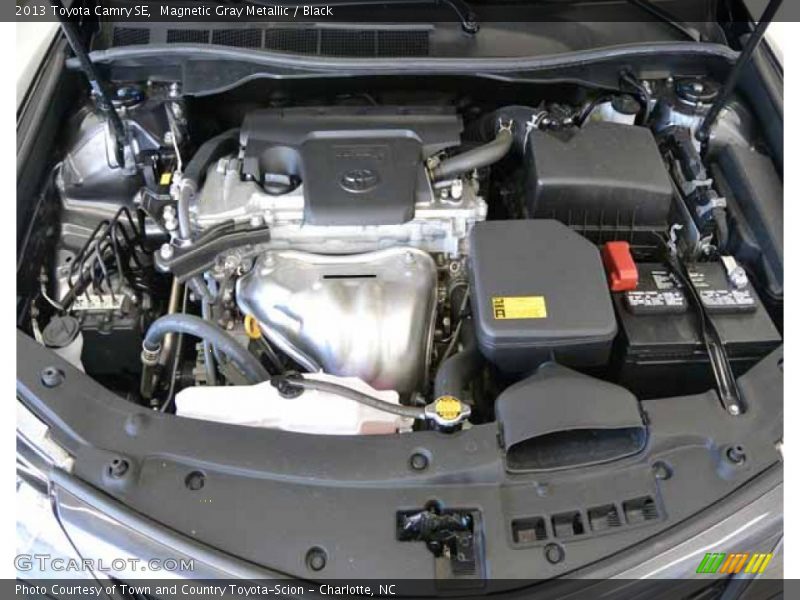 Magnetic Gray Metallic / Black 2013 Toyota Camry SE