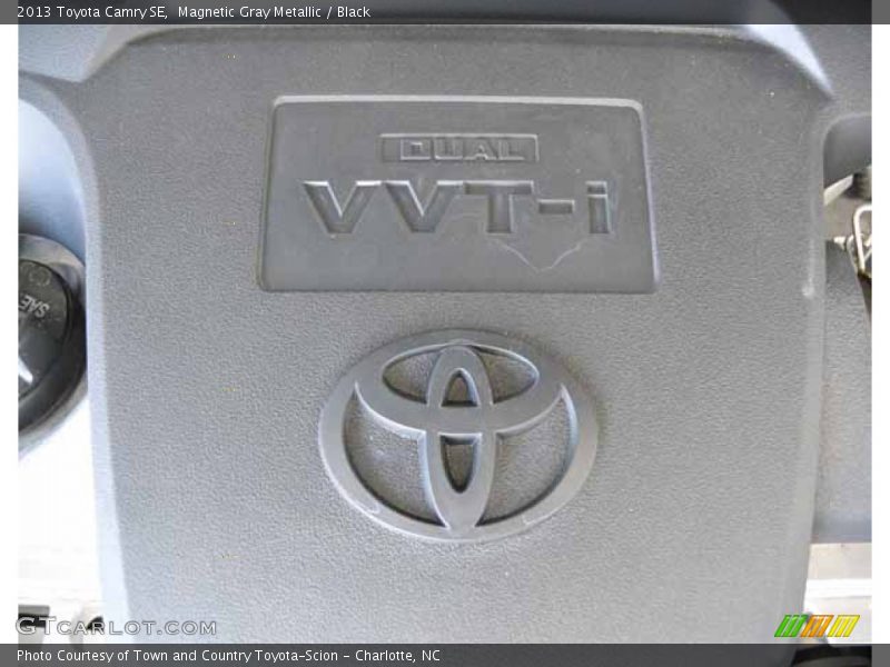 Magnetic Gray Metallic / Black 2013 Toyota Camry SE