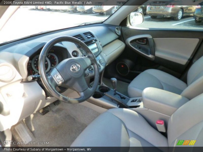 Pacific Blue Metallic / Ash 2006 Toyota RAV4 Limited 4WD