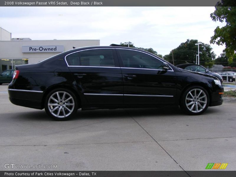 Deep Black / Black 2008 Volkswagen Passat VR6 Sedan