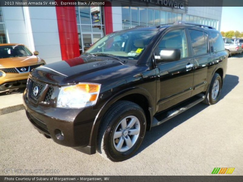 Espresso Black / Almond 2013 Nissan Armada SV 4WD
