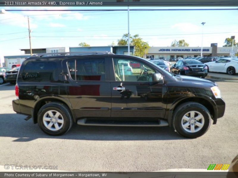 Espresso Black / Almond 2013 Nissan Armada SV 4WD