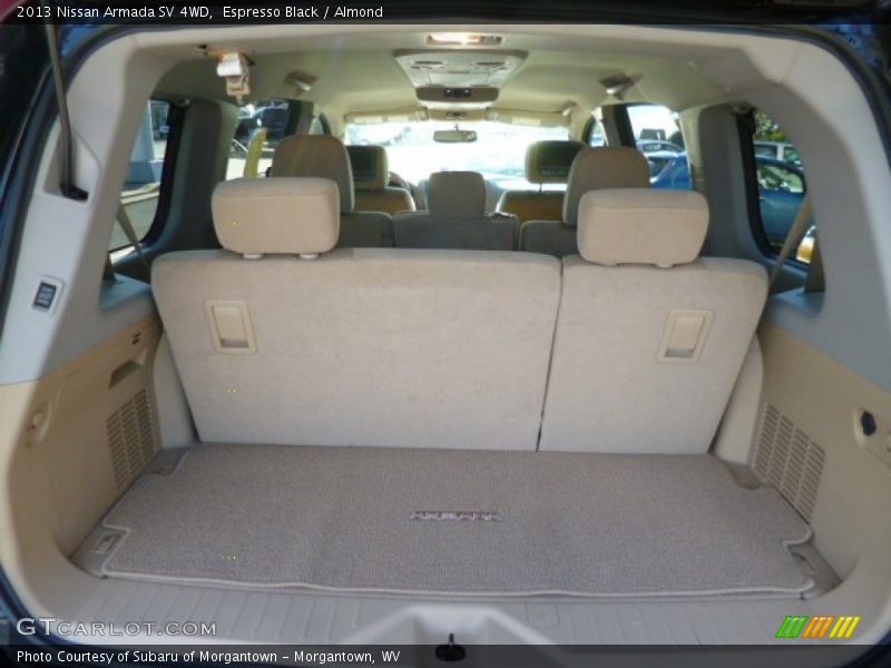 Espresso Black / Almond 2013 Nissan Armada SV 4WD