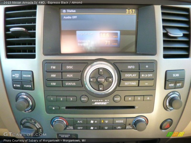 Espresso Black / Almond 2013 Nissan Armada SV 4WD
