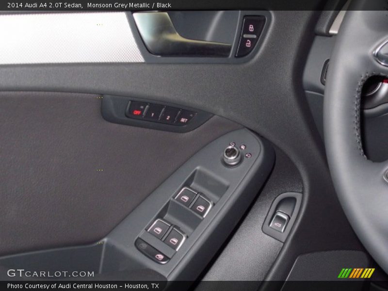 Monsoon Grey Metallic / Black 2014 Audi A4 2.0T Sedan