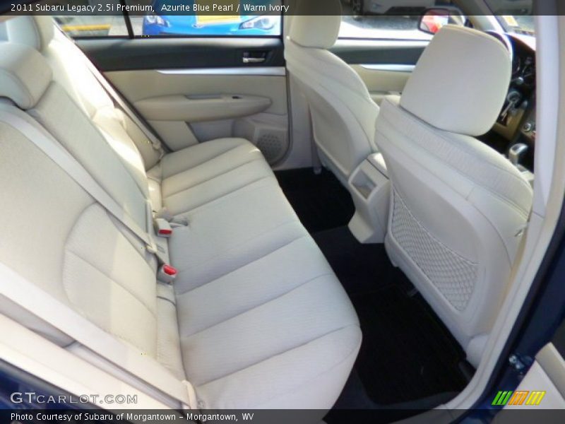Azurite Blue Pearl / Warm Ivory 2011 Subaru Legacy 2.5i Premium